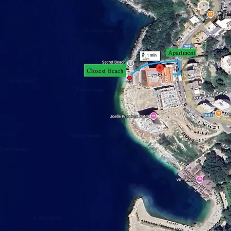 Saranda Miracle Sea Apartment Eksteriør bilde